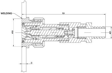 CIP low flow rate dimensions